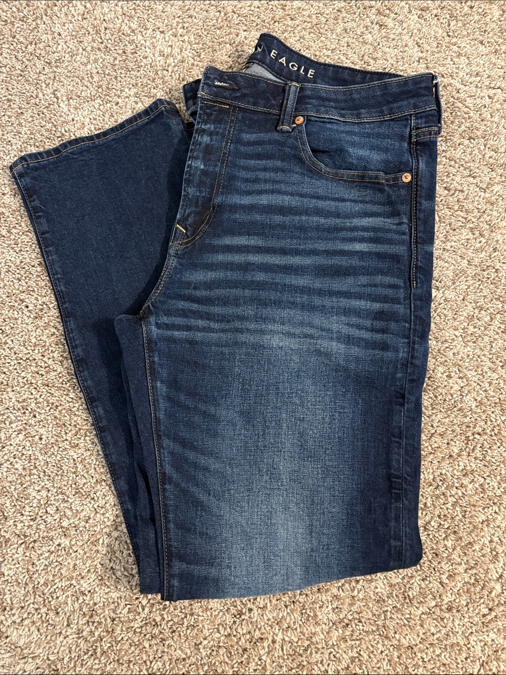 American Eagle Outfitters Men’s Indigo Straight Jeans